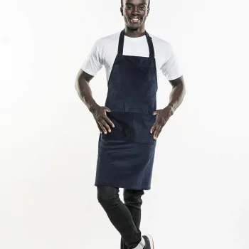 Tablier Valet  VELVET Bavette W70 - L85 cm CHAUD DEVANT