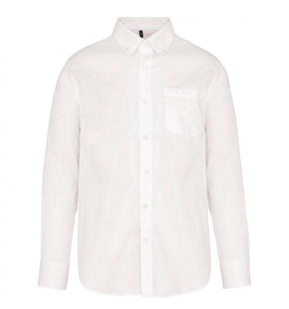le tailleur vente en ligne vetements restauration hotellerie chemise manches longues sans repassage k537 blanc 4xl k537 s white front