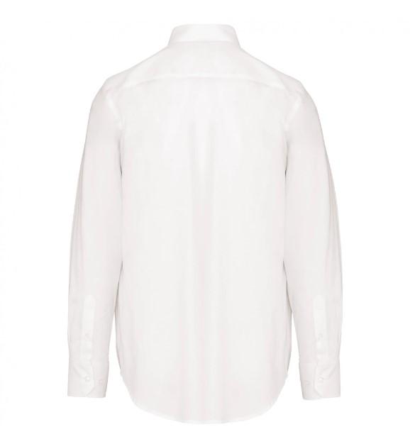 le tailleur vente en ligne vetements restauration hotellerie chemise manches longues sans repassage k537 k537 s white back